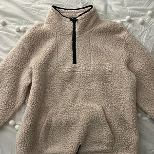 pink sherpa jacket